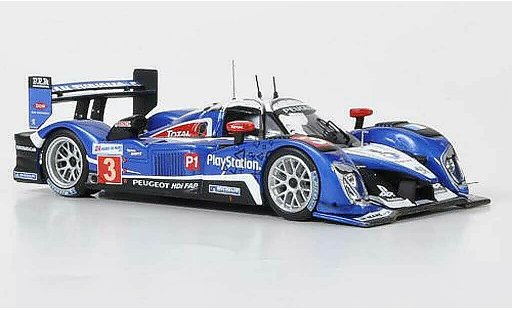 Peugeot 908 2010 1/43 IXO HDI No.3 Total 24h Le Mans diecast model cars
