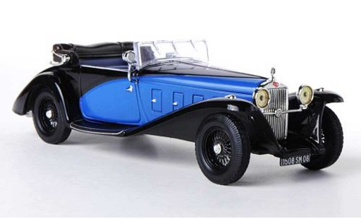 Delage D8SS Berline 1/43 IXO Fernadez & Darrin black/blue 1932 diecast model cars