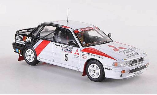Mitsubishi Galant VR4 1/43 IXO No.5 Ralliart RAC Rally 1988 Vatanen/Belglund diecast model cars