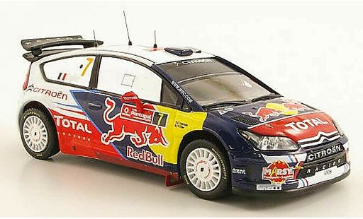 Citroen C4 WRC 2010 1/43 IXO No.7 Total / Red Bull Rally Portugal diecast model cars