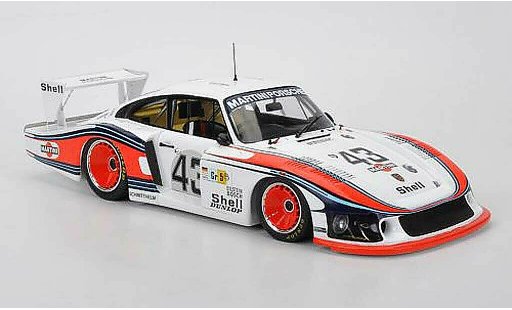 Porsche 935 1978 1/18 Spark No.43 Moby Dick Martini R.Stommelen/M.Schurti 24h Le Mans diecast model cars