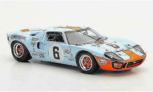 Ford GT40 Mk I 1/43 Spark GT 40 No.6 Gulf J.Ickx/J.Oliver 24h Le Mans 1969 diecast model cars