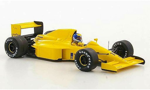 Lotus F1 1990 1/43 Spark 102 No.11 Camel D.Warwick GP Belgien diecast model cars