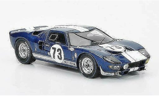 Ford GT40 Mk I 1/43 Spark GT 40 No.73 K.Miles/L.Ruby 12h Daytona Continental 1965 diecast model cars