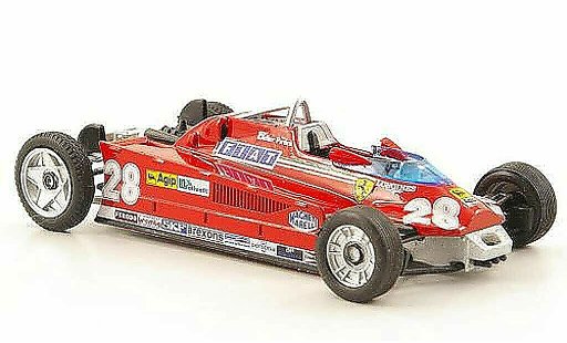 Ferrari 126 CK 1/43 Brumm Turbo No.28 Transportversion GP Monaco diecast model cars