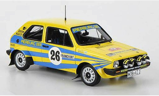 Volkswagen Golf GTI 1/43 Spark No.26 Pierburg P.Eklund/H.Sylvan Rally Monte Carlo 1980 diecast model cars