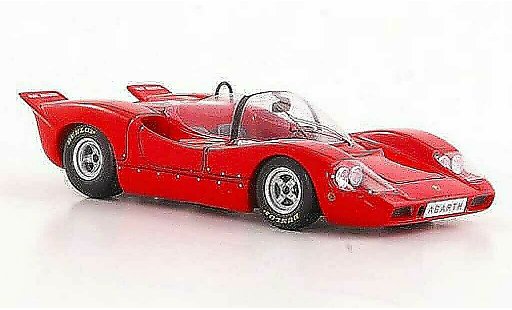 Abarth 2000 Sport Spider 1/43 Spark red 1968 diecast model cars