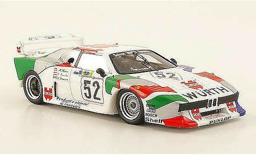 Bmw M1 1981 1/43 Spark No.52 Wurth 24h Le Mans diecast model cars