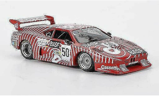 Bmw M1 1981 1/43 Spark No.50 BASF J-P.Jarier/H.Henzler/H.-J.piece 24h Le Mans diecast model cars