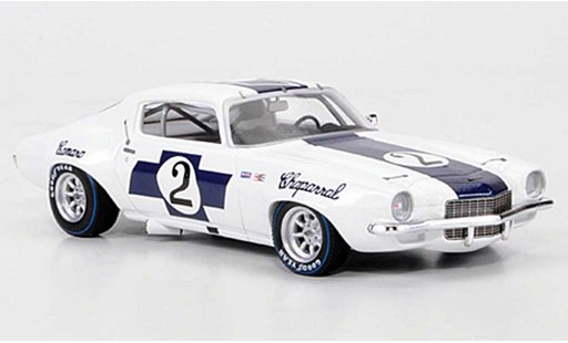 Chevrolet Camaro course 1/43 Spark Chaparral No.2 Ed Leslie Trans-Am 1970 diecast model cars
