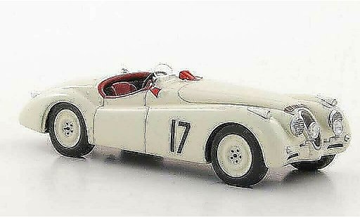 Jaguar XK 120 1/43 Spark No.17 L.Johnson / B.Hadley 24h Le Mans 1950 diecast model cars