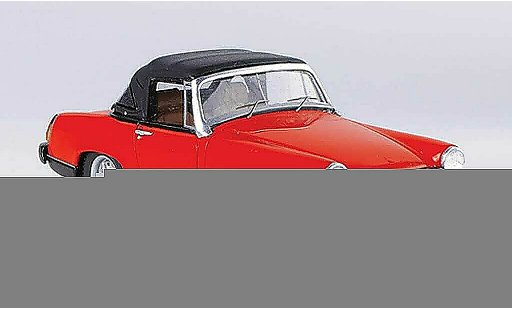 MG Midget 1974 1/43 Spark 1500 red/black diecast model cars