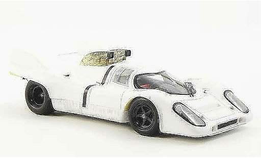 Porsche 917 1971 1/43 Spark white with Schnorcufteinlass diecast model cars