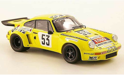 Porsche 911 Carrera 1/43 Spark No.53 Christine Laure 24h Le Mans 1976 diecast model cars