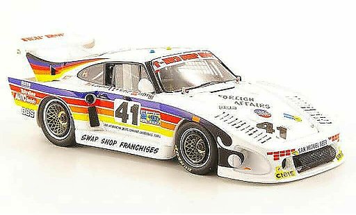 Porsche 935 1981 1/43 Spark K3 No.41 T-Bird Swap Shop 24h Le Mans diecast model cars
