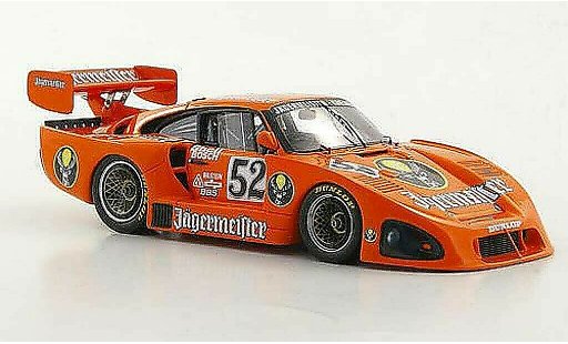 Porsche 935 1981 1/43 Spark K4 No.52 Jagermeister DRM Zolder diecast model cars