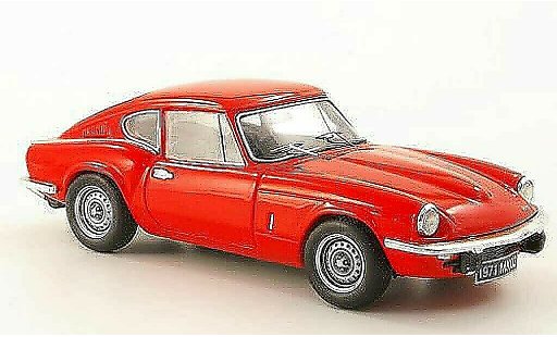 Triumph GT6 MkIII 1/43 Spark red diecast model cars