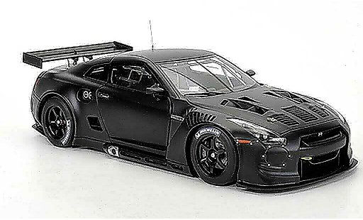 Nissan Skyline R35 1/18 Autoart GT-R matt-black FIA GT1 Weltmeisterschaft 2010 diecast model cars