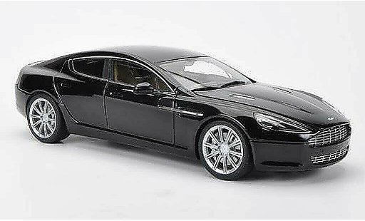 Aston Martin Rapide berline 1/18 Autoart black LHD 2010 diecast model cars