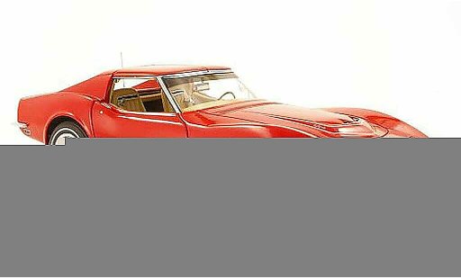 Chevrolet Corvette Coupe 1/18 Autoart C3 red 1970 diecast model cars