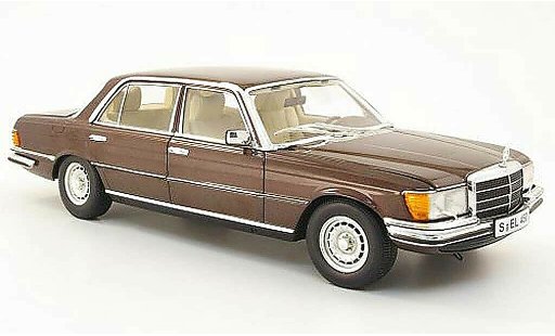 Mercedes 450 Base 1/18 Revell sel (w116) brown diecast model cars