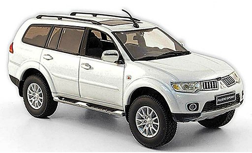 Mitsubishi Pajero Sport 1/43 Vitesse white 2009 diecast model cars