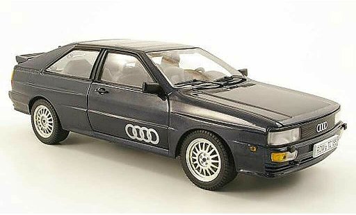 Audi Quattro coupe 1/18 Sun Star blue 1981 diecast model cars