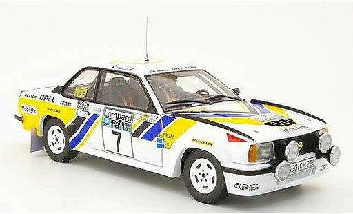 Opel Ascona 400 1/18 Sun Star no.7 opel dealer team rac rallye 1980 a.kullang / b.berglund diecast model cars