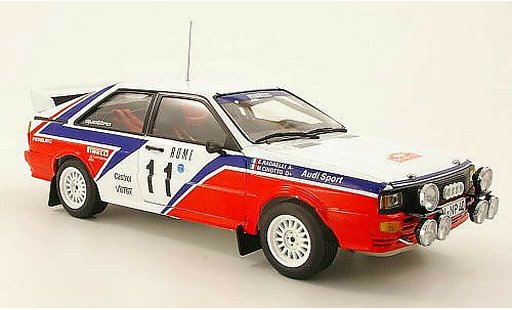 Audi Quattro rallye 1/18 Sun Star Rally No.11 R6 Monte Carlo 1982 M.Cinotto/E.Radaelli diecast model cars