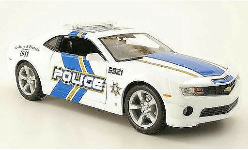 Chevrolet Camaro SS 1/18 Maisto amerikanische police 2010 diecast model cars