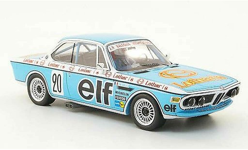 Bmw 3.0 CSL 1/43 Spark No.20 Lothar/8 Produktionswagenmeisterschaft 1976 diecast model cars