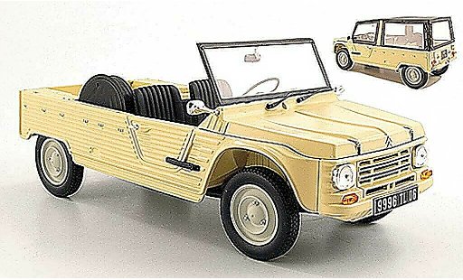 Citroen Mehari Berline 1/18 Norev beige 1983 diecast model cars
