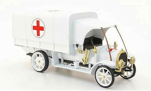 Fiat 18 Ambulanza 1/43 Rio BL rotes Kreuz Italien Rettungswagen 1915 diecast model cars