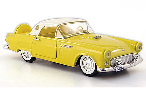 Ford Thunderbird Two-Seater 1/43 Rio Hardtop yellow/white diecast model cars
