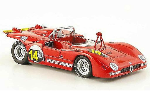 Alfa Romeo 33.3 prototipo 1/43 M4 1971 No.14 Galli/Stommelen Buenos Aires diecast model cars