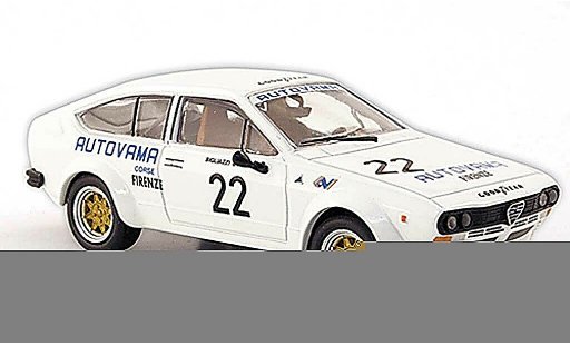 Alfa Romeo Alfetta gtv 2.0 1/43 M4 V No.22 Autovama Nurburgring 1976 diecast model cars