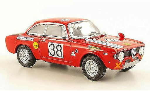 Alfa Romeo Giulia sprint gta 1/43 M4 1300 No.38 Zetor Racing Team Bunn 1969 diecast model cars