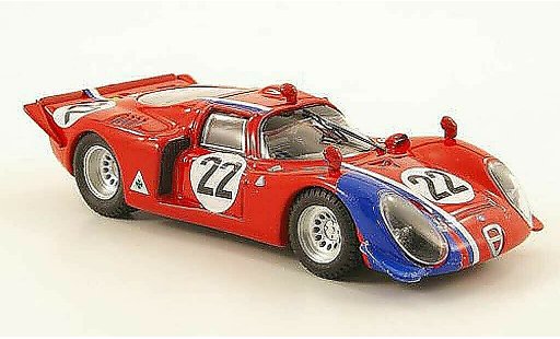 Alfa Romeo 33.2 prototipo 1/43 Best 1968 No.22 Paris diecast model cars