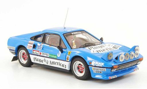 Ferrari 308 GTB 1/43 Best No.3 Rally de Conte Ingles 1983 diecast model cars