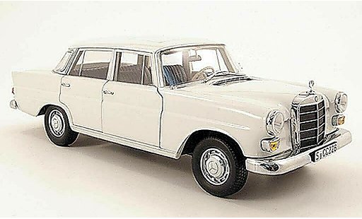 Mercedes 200 Base 1/18 Norev (W110) white diecast model cars