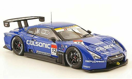 Nissan Skyline R35 1/43 Ebbro GT-R No.12 Calsonic Super GT500 Fuji 2010 diecast model cars