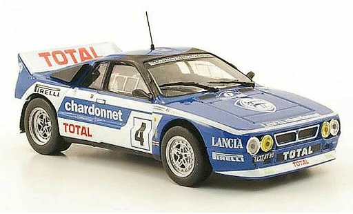 Lancia 037 Rally 1/43 Hachette No.4 Total du Var 1984 diecast model cars