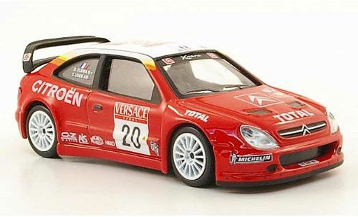Citroen Xsara WRC 2001 1/43 Hachette No.20 Total Rally San Remo diecast model cars