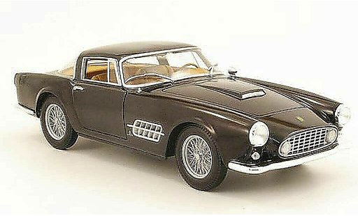 Ferrari 410 Coupe 1/18 Hot Wheels superamerica black diecast model cars