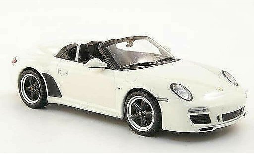 Porsche 911 S 1/43 Minichamps Speedster white 2011 diecast model cars