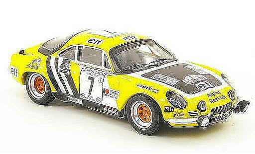 Alpine A110 rallye 1/43 Trofeu No.7 Nicolas/Laverne Tour de Corse 1975 diecast model cars