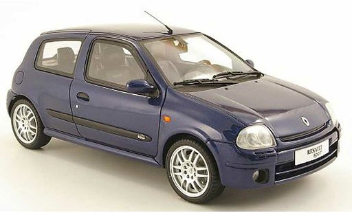 Renault Clio 2 RS 1/18 Ottomobile phase 1 blue diecast model cars