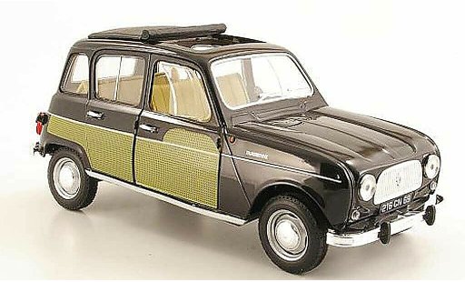 Renault 4 Parisienne 1/18 Norev black/yellow 1963 diecast model cars