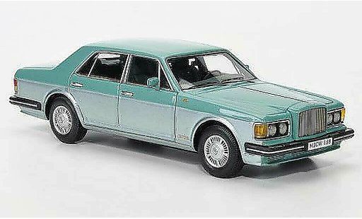 Bentley Turbo R berline 1/43 Neo turquoise/grey grey LHD limited edition 1985 diecast model cars