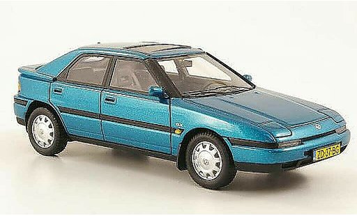 Mazda 323 F 1/43 Neo blue 1992 diecast model cars